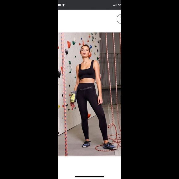 FREE PEOPLE HIGH RISE 7/8 GOOD
KARMA LEGGINGS - Picture 10 of 11